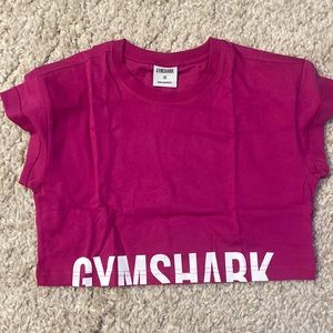 Gymshark Fraction Crop Top - Dragon Pink